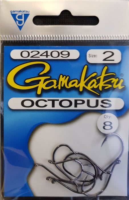GAMAKATSU Octopus (Black) 2 - Bait Tackle Store