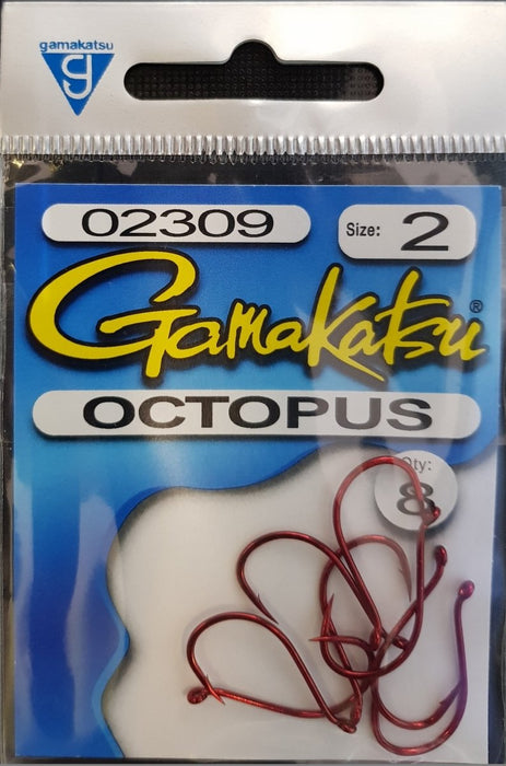 GAMAKATSU Octopus (Red) 2 - Bait Tackle Store