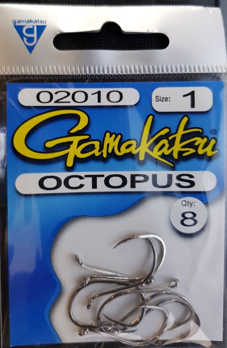 GAMAKATSU Octopus (Silver) 1 - Bait Tackle Store