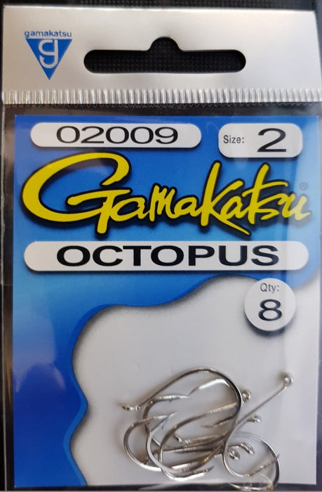 GAMAKATSU Octopus (Silver) 2 - Bait Tackle Store