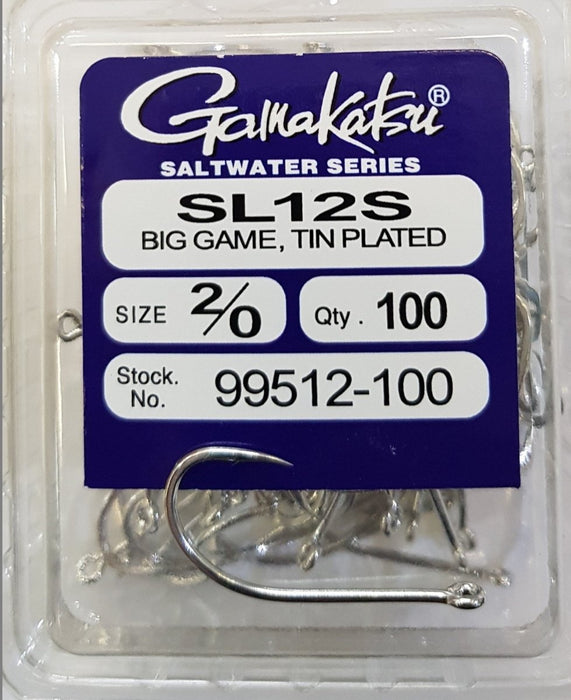 GAMAKATSU SL12S Big Game Value Pack (100 Piece) 2/0 - Bait Tackle Store