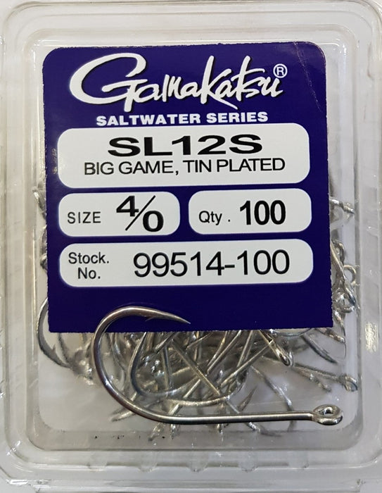 GAMAKATSU SL12S Big Game Value Pack (100 Piece) 4/0 - Bait Tackle Store