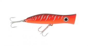 HALCO Roosta Popper 160 R18 RED TIGER - Bait Tackle Store