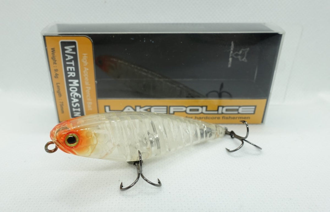 JACKALL Water Moccasin 75 Clear Salmon Roe Head (8537) - Bait Tackle Store