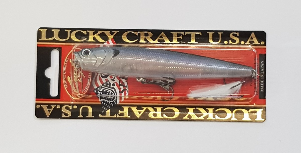 LUCKY CRAFT Gunfish 115 Ghost Blue Shad - Bait Tackle Store
