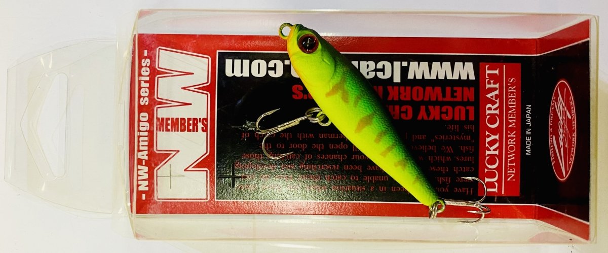 LUCKY CRAFT NW Amigo 99 Hot Tiger - Bait Tackle Store
