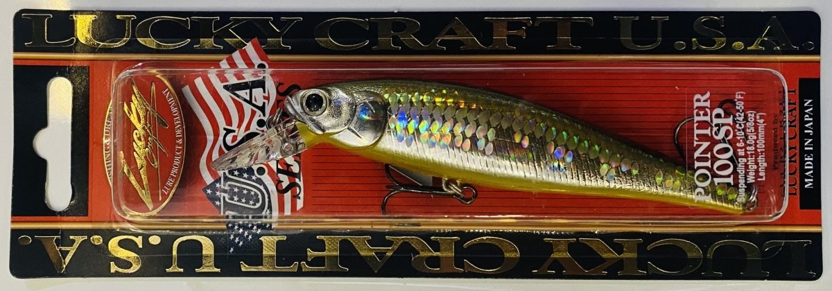 LUCKY CRAFT Pointer 100 MS Aurora Shad - Bait Tackle Store