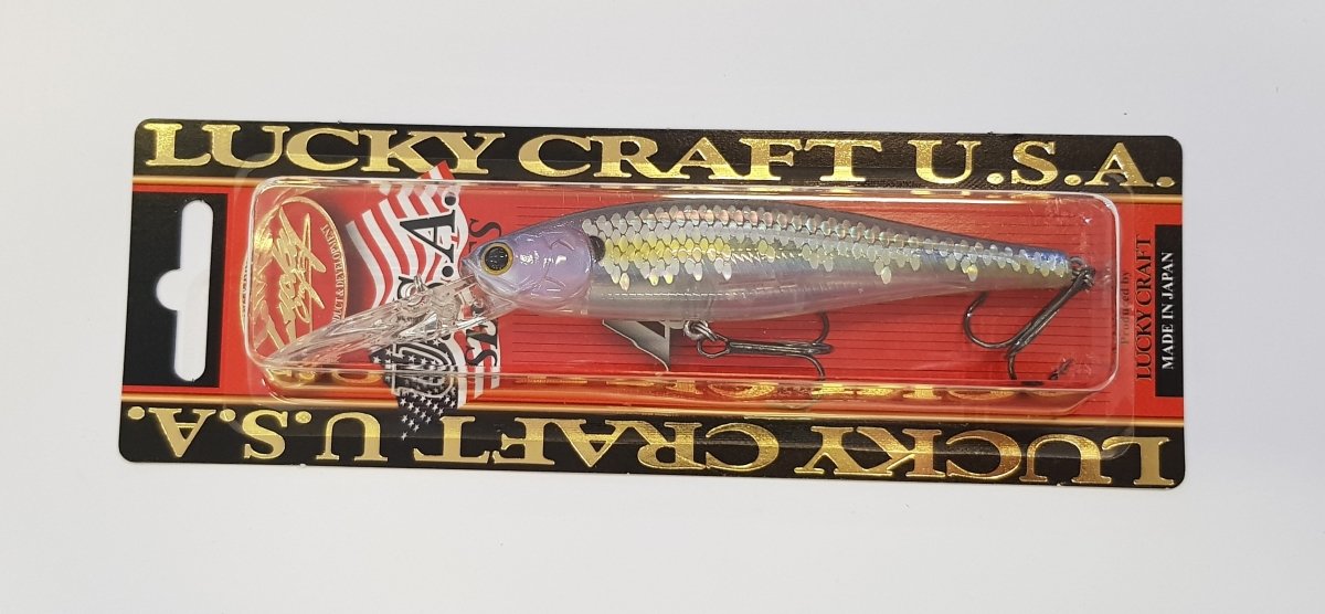 LUCKY CRAFT Pointer 100DD MS Ghost Chartreuse Shad - Bait Tackle Store