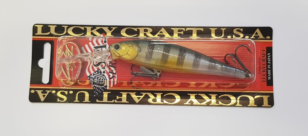 LUCKY CRAFT Pointer 100DD Flake Flake Golden Sunfish - Bait Tackle Store
