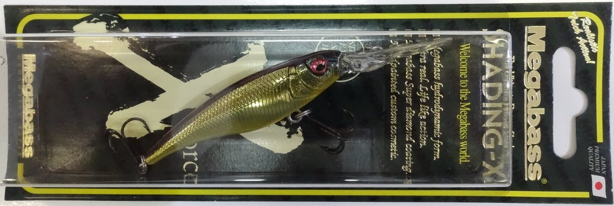 MEGABASS Shading X 62 M Il Champagne Gold (1383) - Bait Tackle Store