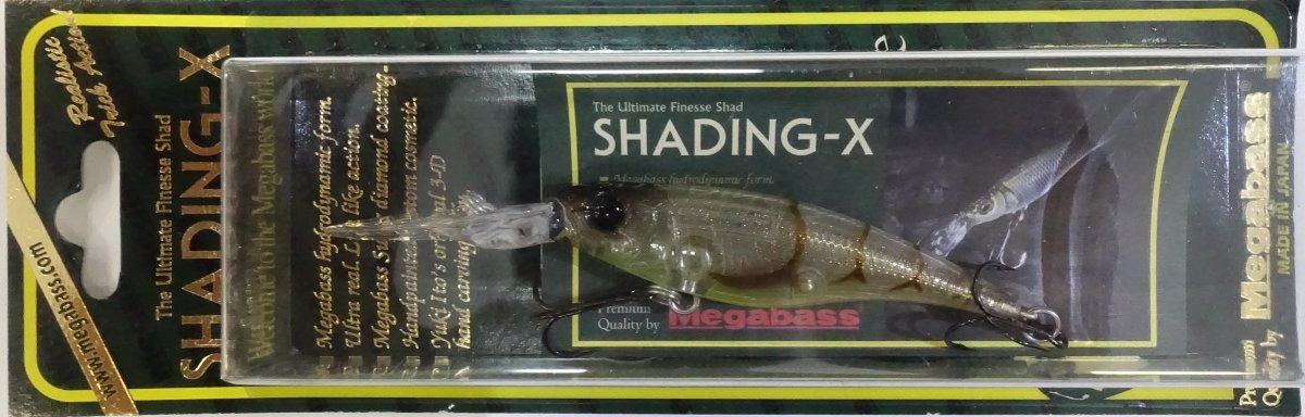 MEGABASS Shading X 62 Glass Shrimp (5299) - Bait Tackle Store