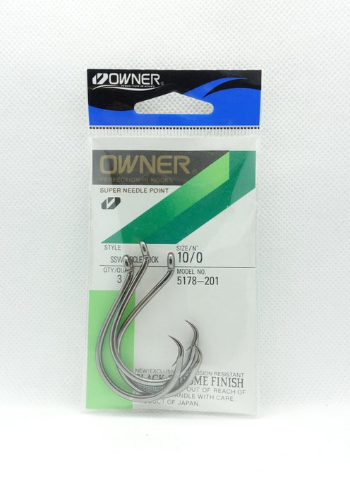 OWNER SSW Circle Hooks #10/0 - Bait Tackle Store