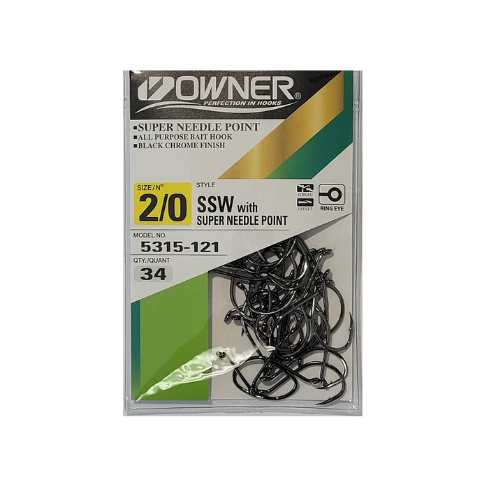 OWNER 5315 OH SSW Hooks Pro Pack (Bulk) 2/0 - Bait Tackle Store