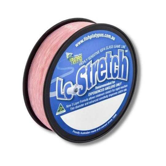 PLATYPUS Lo-Stretch Pink 300m 4kg - Bait Tackle Store