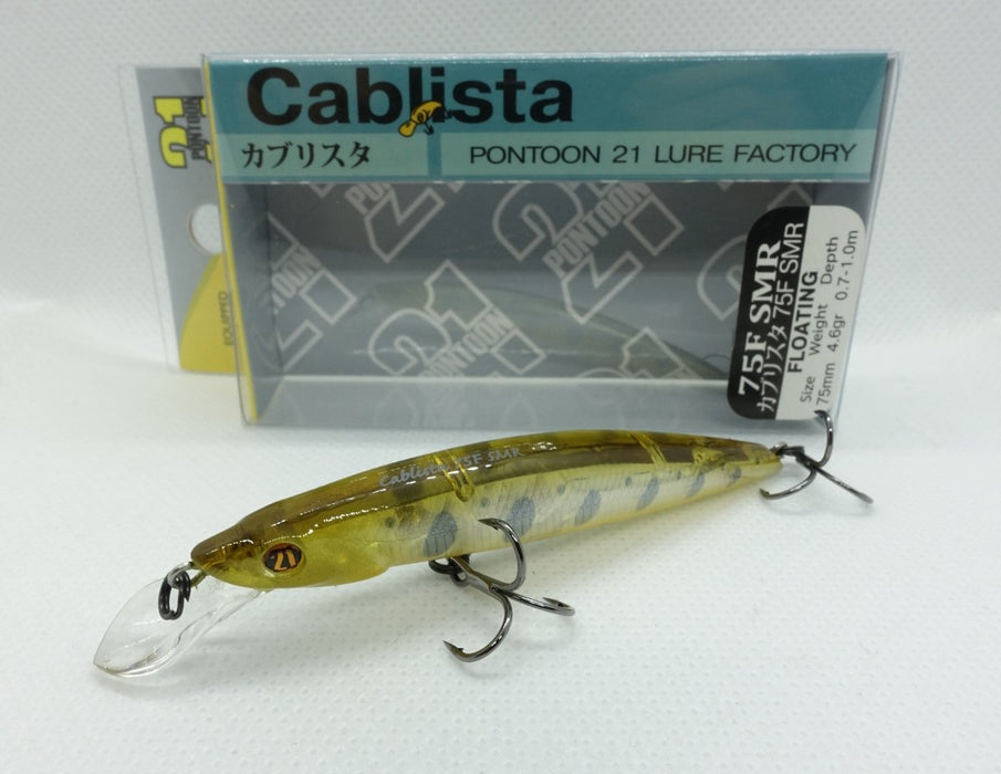 PONTOON 21 Cablista 75F SMR NO.351 Natural Yamame YE - Bait Tackle Store