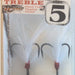 RYUGI HFP046 Feathered PIERCE TREBLE #5 - Bait Tackle Store