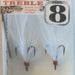RYUGI HFP046 Feathered PIERCE TREBLE #8 - Bait Tackle Store