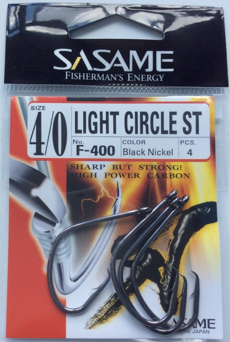 SASAME F-400 Light Circle ST #4/0 - Bait Tackle Store