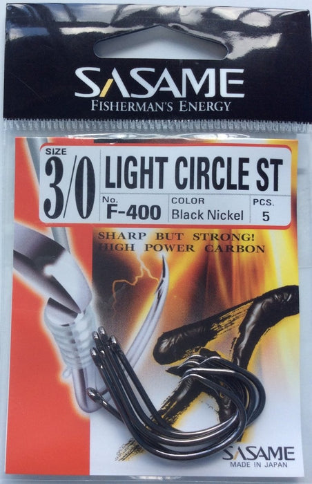SASAME F-400 Light Circle ST #3/0 - Bait Tackle Store