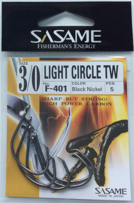 SASAME F-401 Light Circle TW #3/0 - Bait Tackle Store