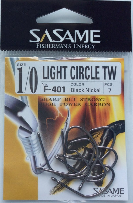 SASAME F-401 Light Circle TW #1/0 - Bait Tackle Store