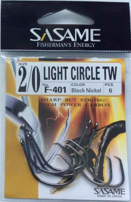 SASAME F-401 Light Circle TW #2/0 - Bait Tackle Store