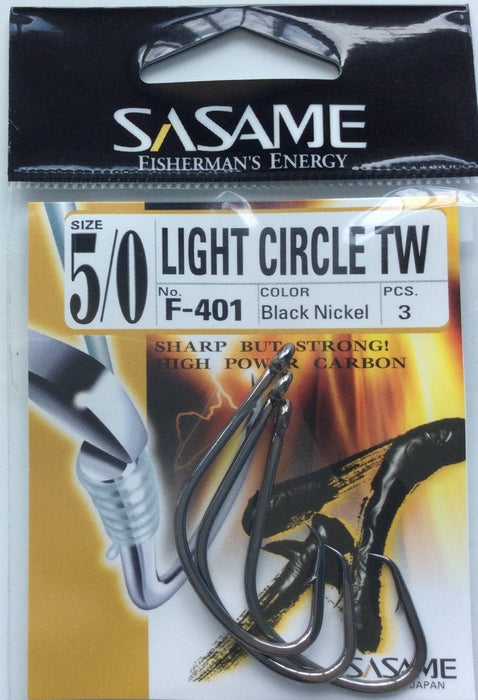 SASAME F-401 Light Circle TW #5/0 - Bait Tackle Store