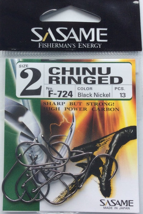 SASAME F-724 Chinu Ringed #2 - Bait Tackle Store
