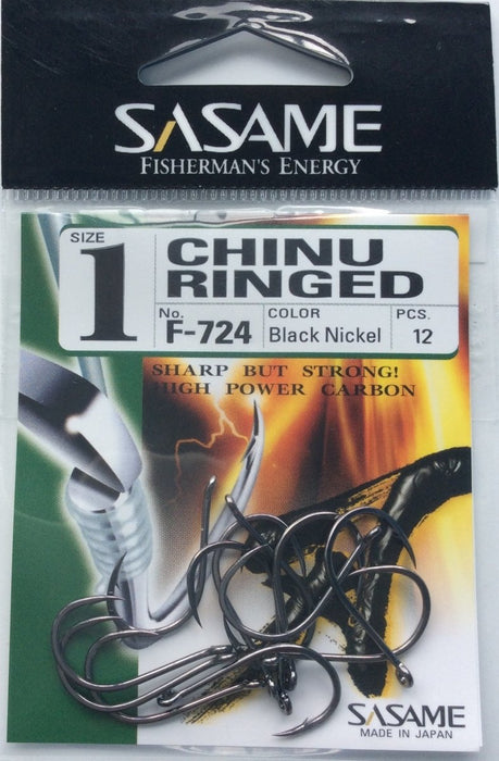 SASAME F-724 Chinu Ringed #1 - Bait Tackle Store