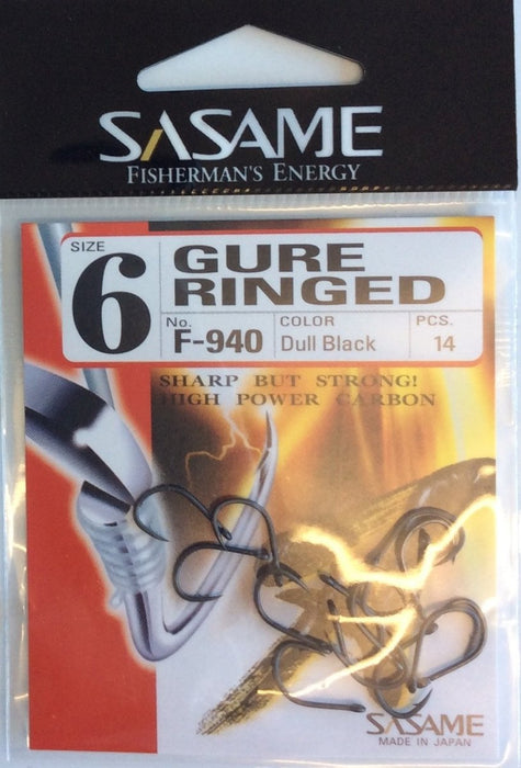 SASAME F-940 Gure Ringed #6 - Bait Tackle Store