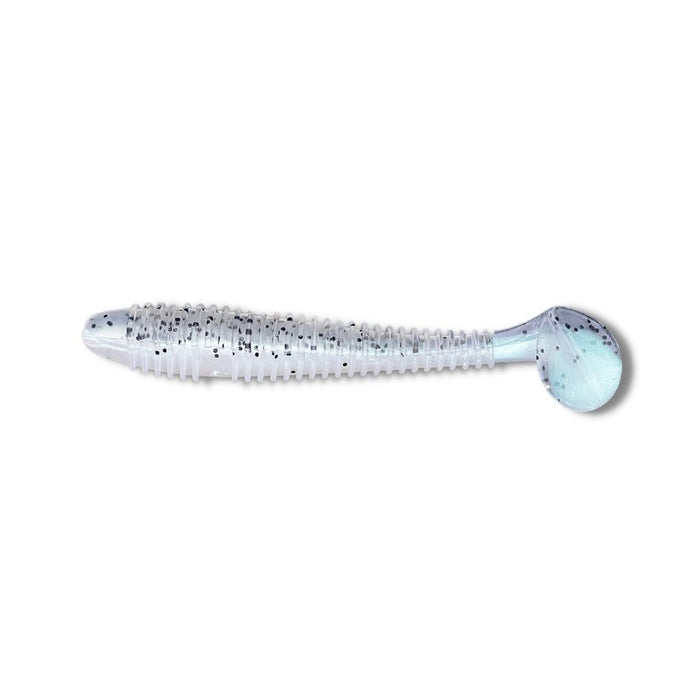 SHADS LURES 1.8" Ribbed Candy 2 White Bait - Bait Tackle Store