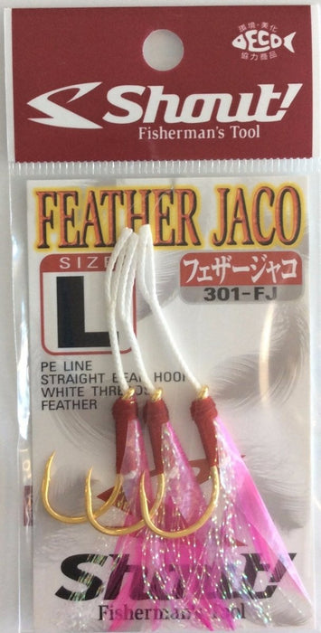 SHOUT 301-FJ Feather Jaco - Bait Tackle Store