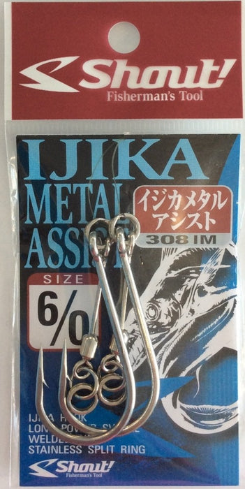 SHOUT 308-IM Ijika Metal Assist #6/0 - Bait Tackle Store
