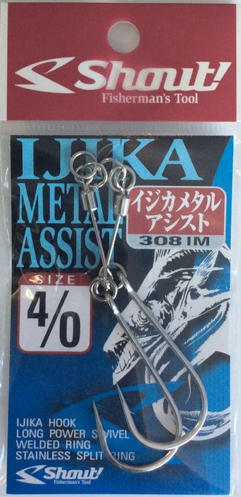SHOUT 308-IM Ijika Metal Assist #4/0 - Bait Tackle Store