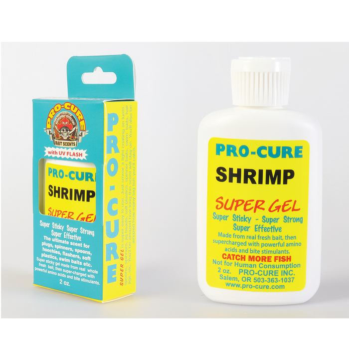 PRO-CURE Super Gel Scent 2oz Shrimp - Bait Tackle Store
