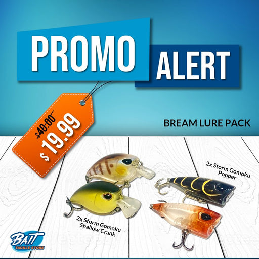 STORM Bream Lure - Promo Pack - Bait Tackle Store