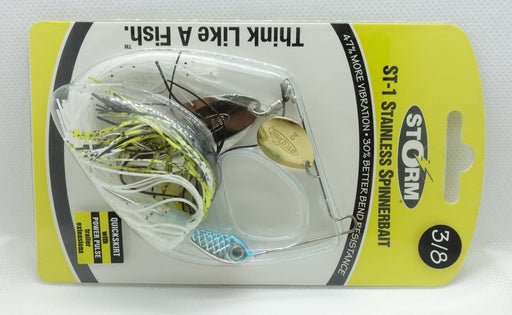 STORM ST-1 Stainless Spinnerbait 3/8oz Crapie - Bait Tackle Store