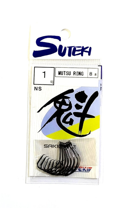 SUTEKI Mutsu Ring Hooks 1 - Bait Tackle Store