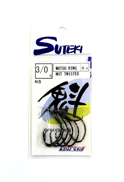 SUTEKI Mutsu Ring Not Twisted 3/0 - Bait Tackle Store