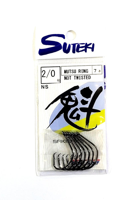 SUTEKI Mutsu Ring Not Twisted 2/0 - Bait Tackle Store