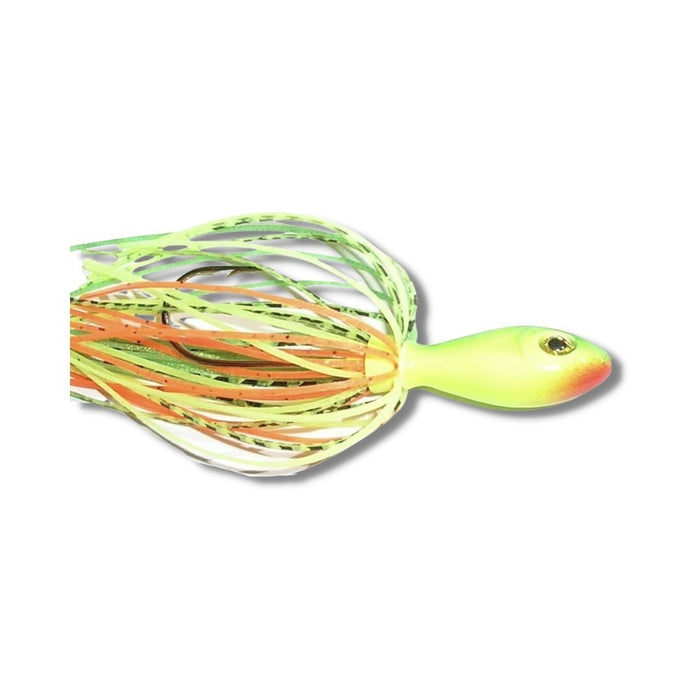 TACKLE TACTICS Vortex Spinnerbait 1/4oz V14 Fire Tiger Scale - Bait Tackle Store
