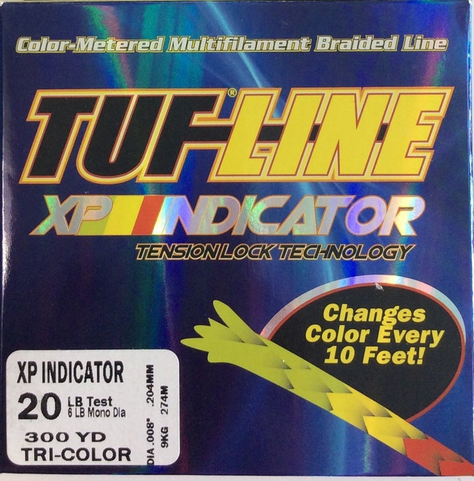 TUF-LINE XP 20lb 300yd Indicator - Bait Tackle Store