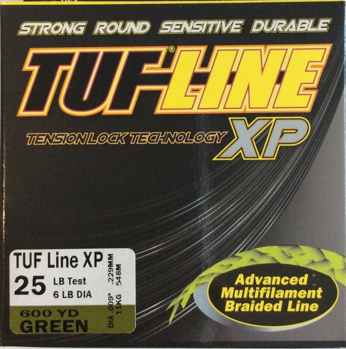 TUF-LINE XP 25lb 600yd Green - Bait Tackle Store
