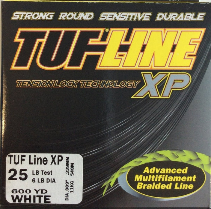 TUF-LINE XP 25lb 600yd White - Bait Tackle Store