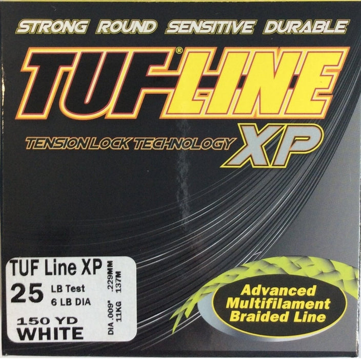 TUF-LINE XP 25lb 150yd White - Bait Tackle Store