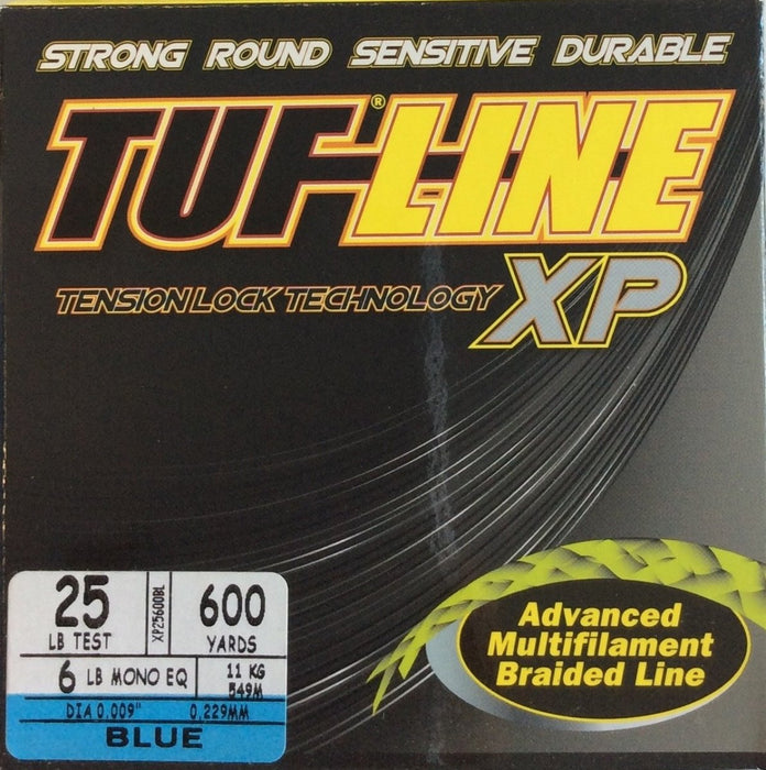 TUF-LINE XP 25lb 600yd Blue - Bait Tackle Store