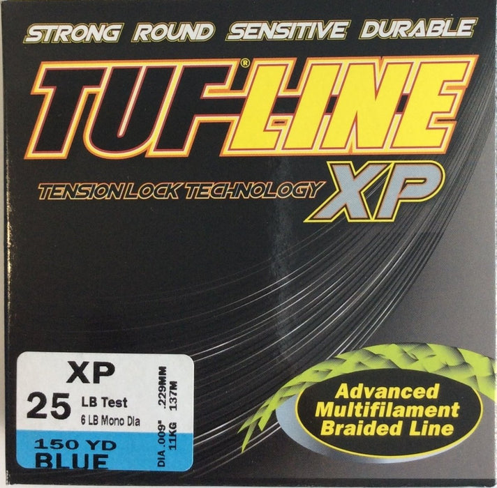 TUF-LINE XP 25lb 150yd Blue - Bait Tackle Store