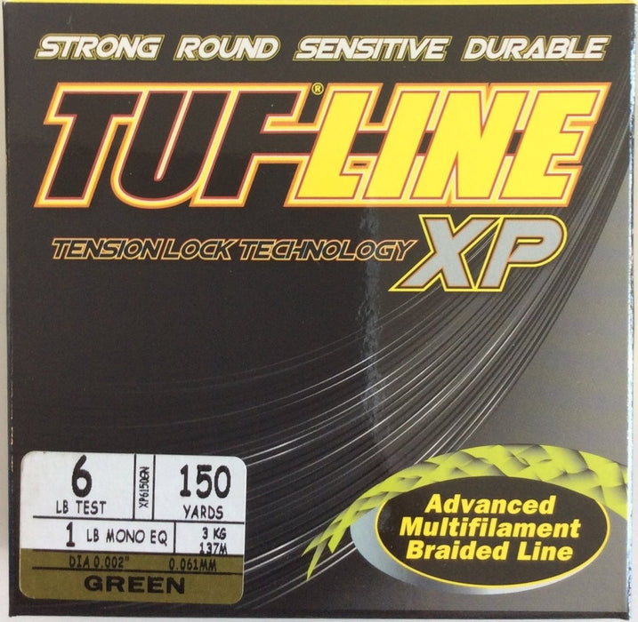 TUF-LINE XP 6lb 150yd Green - Bait Tackle Store