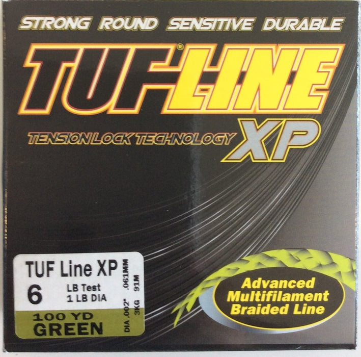 TUF-LINE XP 6lb 100yd Green - Bait Tackle Store