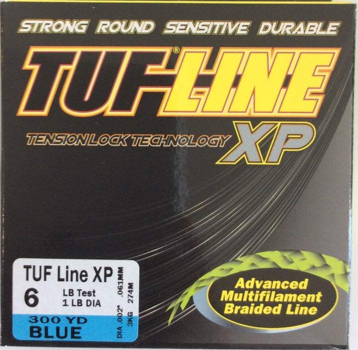 TUF-LINE XP 6lb 300yd Blue - Bait Tackle Store